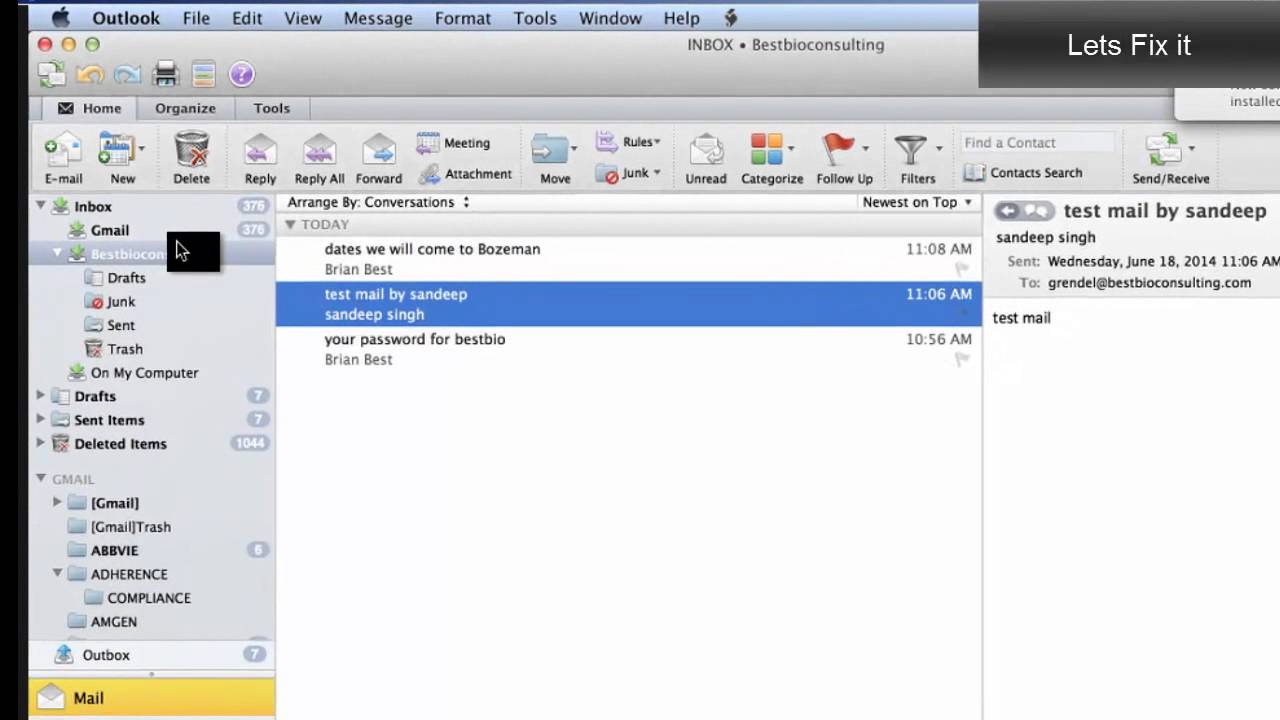Outlook For Mac Outgoing Emails Stuck In Outbox